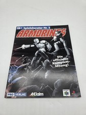 Armorines Spieleberater Lösungsbuch Nintendo 64 N64 PlayStation 1 Ps1 