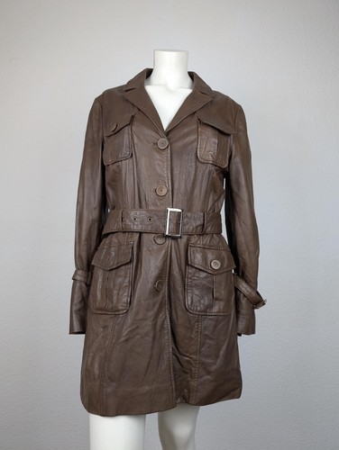 Vintage ledermantel - vintage,
