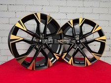 4X 19" 5X112 Black Cooper