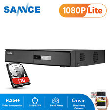 Gebraucht SANNCE 4CH 5IN1 1080P Lite DVR 1T Videorekorder für Überwachungskamera