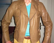 HAELSON-neue Biker Lederjacke, Gr.50