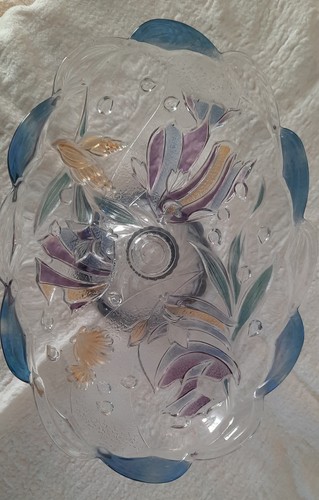 Ovale glasschale mit - glasschale,