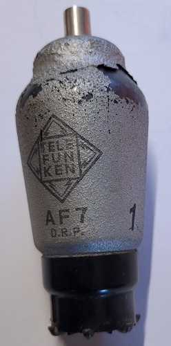 Telefunken af7 röhre pentode - af7,