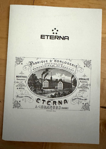 Eterna matic - eterna, eterna-matic
