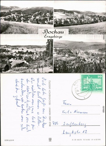 Bockau überblick - bockau, (erzgebirge)