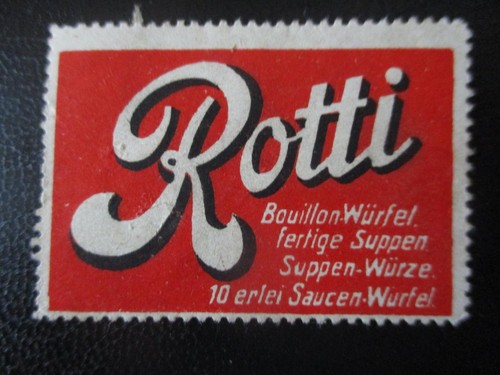 Reklamemarke rotti - reklamemarke,