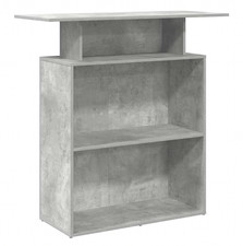 Empfangstheke Betongrau