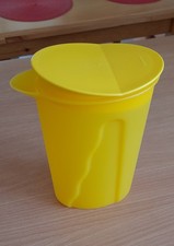 Tupperware Junge Welle Tupper Saftkanne Milchkanne Kanne 1,0 Liter gelb