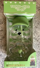 Teddy glas grün - teddy-glas, go