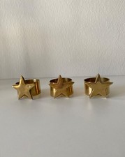Vintage 3x Servietten-Ringe