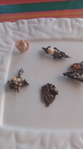 Vintage trachtenschmuck set - vintage,