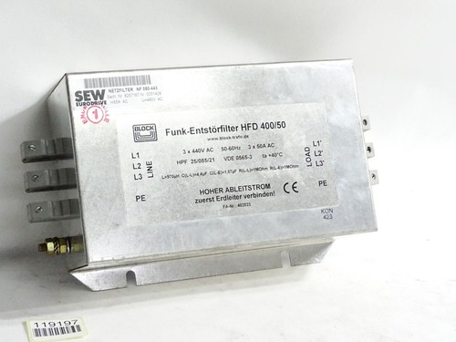 Sew netzfilter nf050 443 - sew, nf050-443