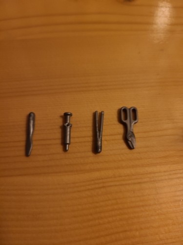 Playmobil arzt werkzeug silber - playmobil,