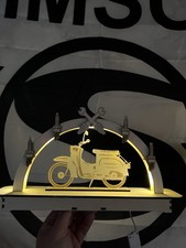 Simson Schwalbe Moped Holz