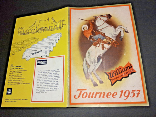1957 programm circus williams - 1957,