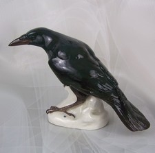 Nymphenburg Figur "Rabe"