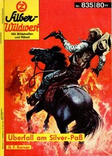 Silber-Wildwest Nr. 835 - Überfall am Silver-Paß - G.F. Barner