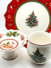 RAR Villeroy & Boch Toys Delight Christmas Weihnachten Fußschale Teller Becher