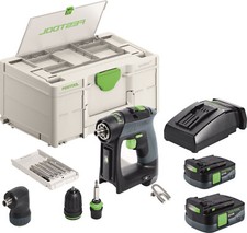 Festool 576865 Li-Ion Akku Bohrschrauber CXS 12 2,5 SET im Systainer SYS DF M187