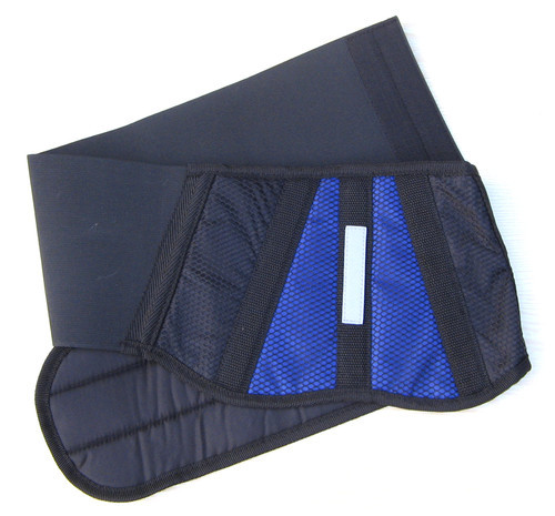 Nierengürtel schwarz blau - nierengürtel, schwarz-blau