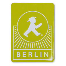 Ampelmann Magnet "Anhalter" grün mit Geher Berlin ca. 77 x 55 x 3 mm