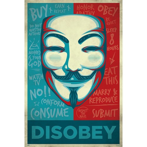 Poster for vendetta - for, mask