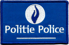 Belgien politie police blau - belgien,
