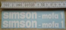 Aufkleber,Weiß,Simson,MOFA