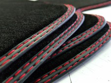 Fußmatten für VW GOLF 1 CABRIO 155 Bj.1979-1993 Doppelnaht Velours