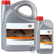 1x1+1x5 LITER ORIGINAL TOYOTA MOTORÖL PREMIUM FUEL ECONOMY 5W30 ACEA C2 API SN