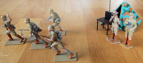 Afrika korps kleine gruppe - kleine,