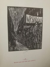 Original-Holzschnitt