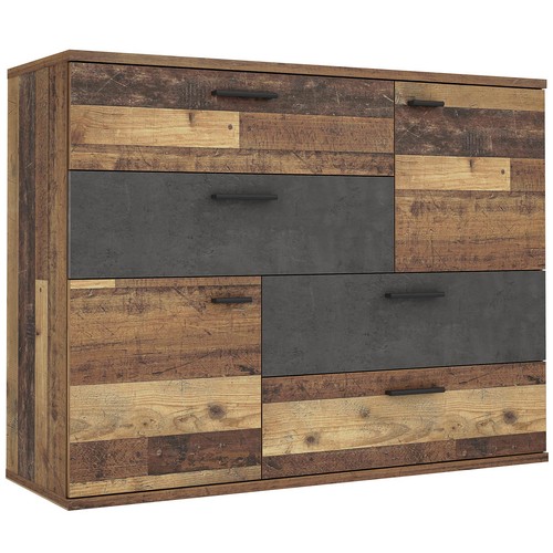 Sideboard old wood - vintage,