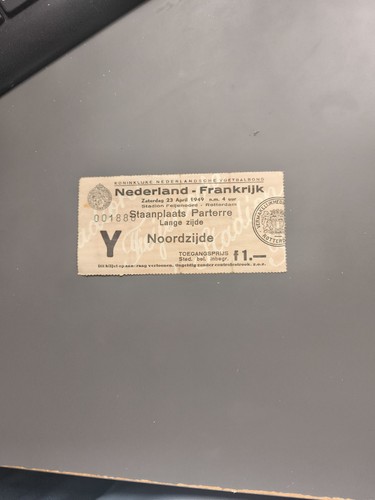 Altes ticket 1949 - ticket, 23.04.1949