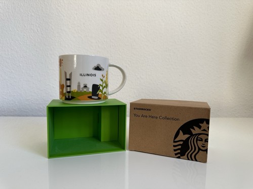 Starbucks mug tasse illinois - starbucks,