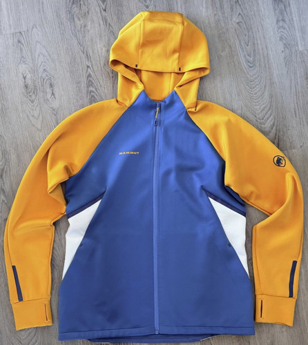 Neu oker blau - neu, oker/blau/weiß