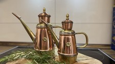 Ölkanne aus Kupfer  (Oliera)