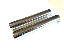 2x Endrohr Chrom VW Käfer Karmann Ghia Auspuff Endrohre Endtopf 225x35 mm