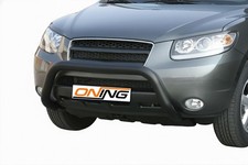 Frontbügel Edelstahl SCHWARZ