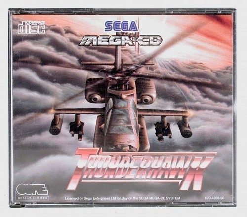 Sega mega thunderhawk mit - sega,