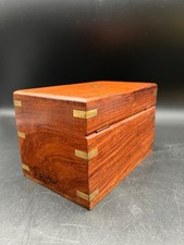 Edle Holz Schatulle Nussbaum