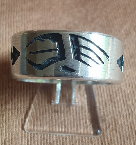 Mex hopi ring bärentatze - ring,,