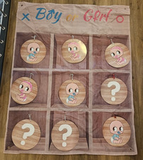 Baby Gender Reveal Tic Tac Toe