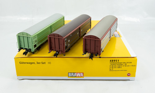 Brawa 48951 güterwagen - brawa, güterwagen-set