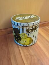 Alte Brandt Dose . Rund.