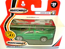 MATCHBOX * ROW * 50th * # 21 * JAGUAR XJ 220 * MIT LOGO AUF MODELL *2001 *IN OVP