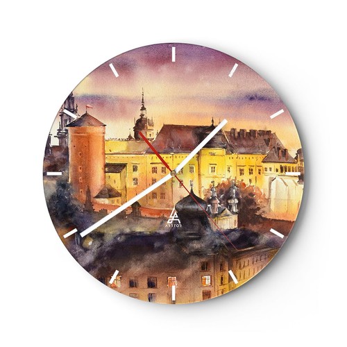Modern wanduhr 30x30cm analog - modern,