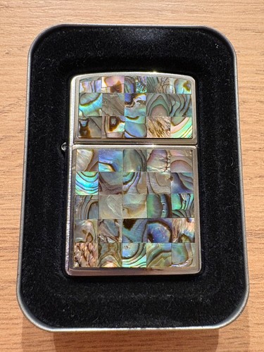 Zippo 2003 abalone shell - zippo,