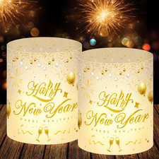 Windlicht Tischdeko Silvester
