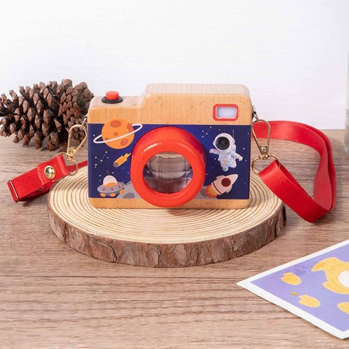 Mini spielkamera aus - aus, holz